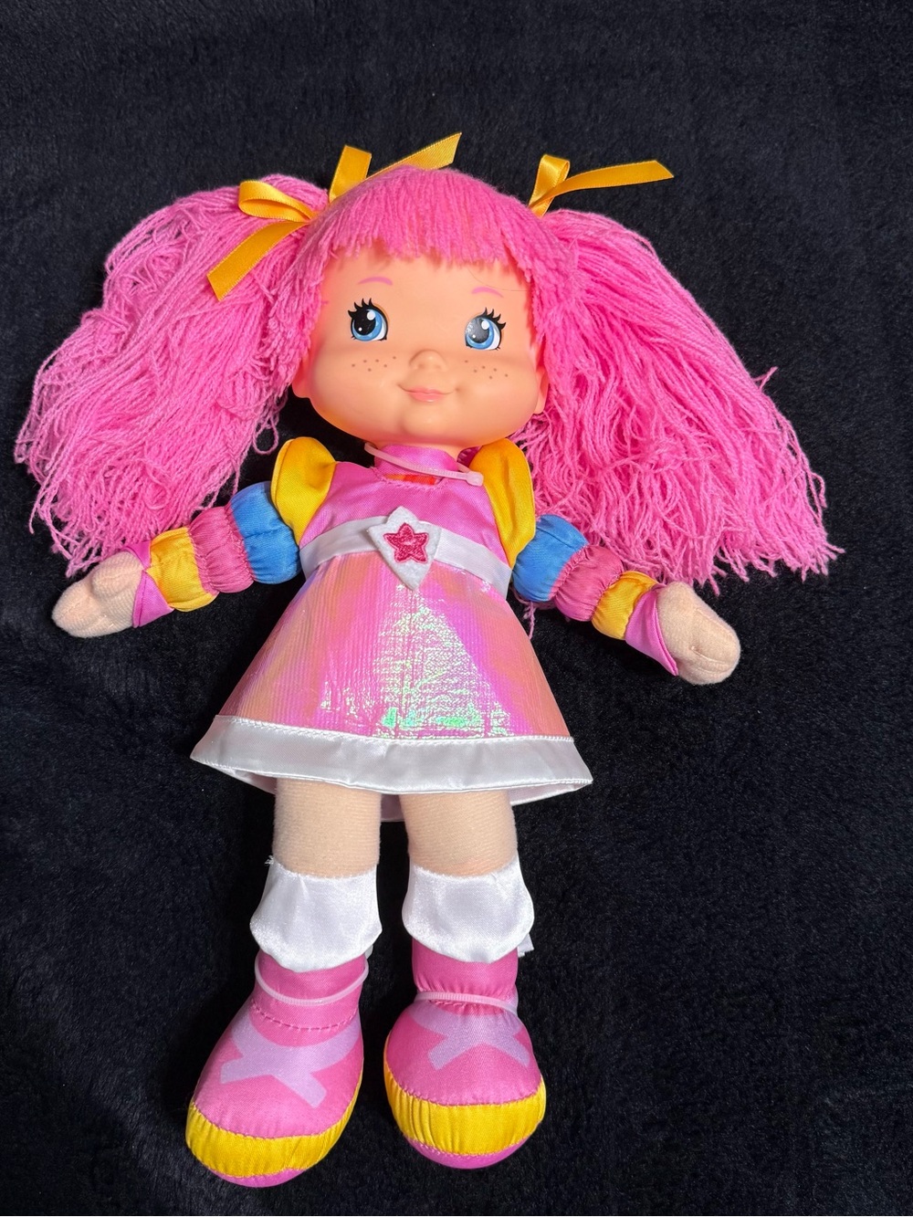 Hallmark Rainbow Brite Plush Doll Pink Hair 40th Anniversary 2017